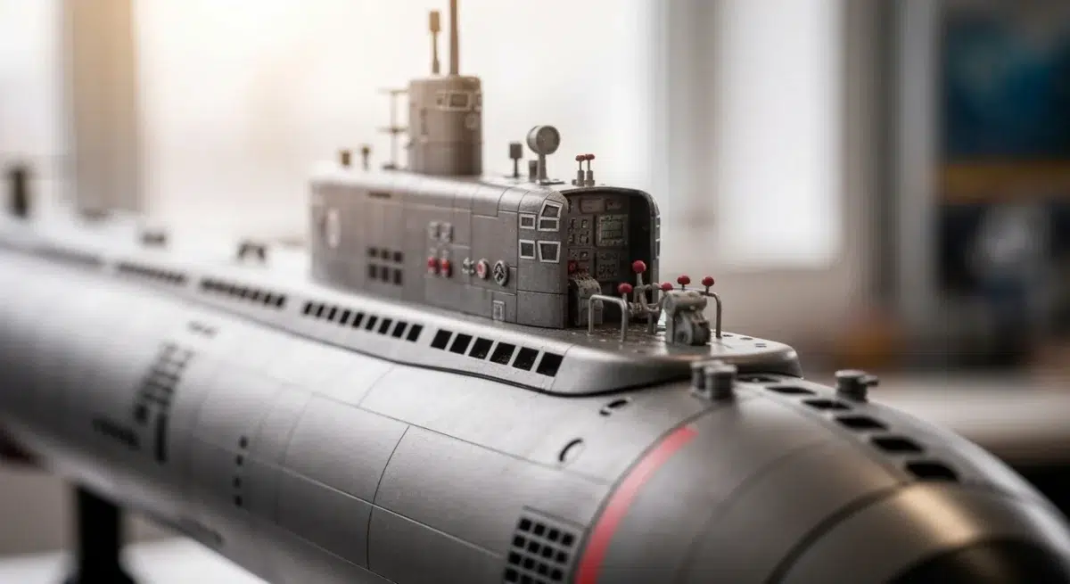 Sommergibile Nucleare in Modellismo: Tecnologie di Costruzione — modello in scala