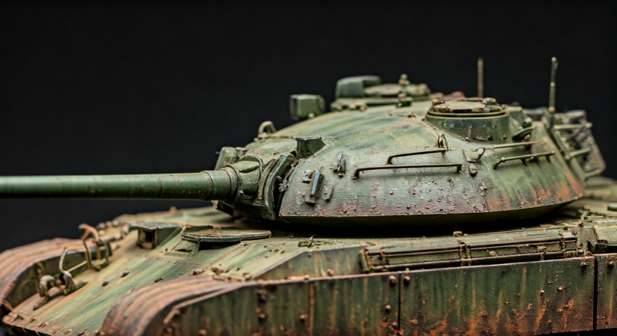 Tecniche di Weathering Avanzate per Modelli Militari — modello in scala