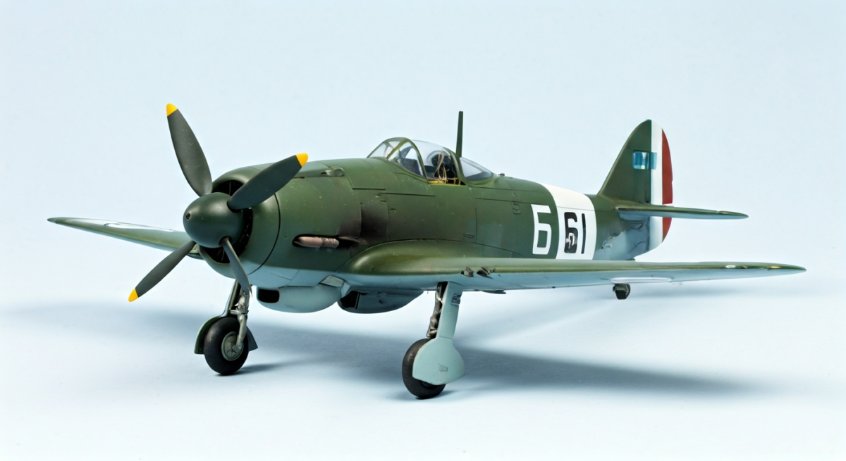 Macchi MC.202 Folgore: Il Caccia Italiano in Scala — modello in scala