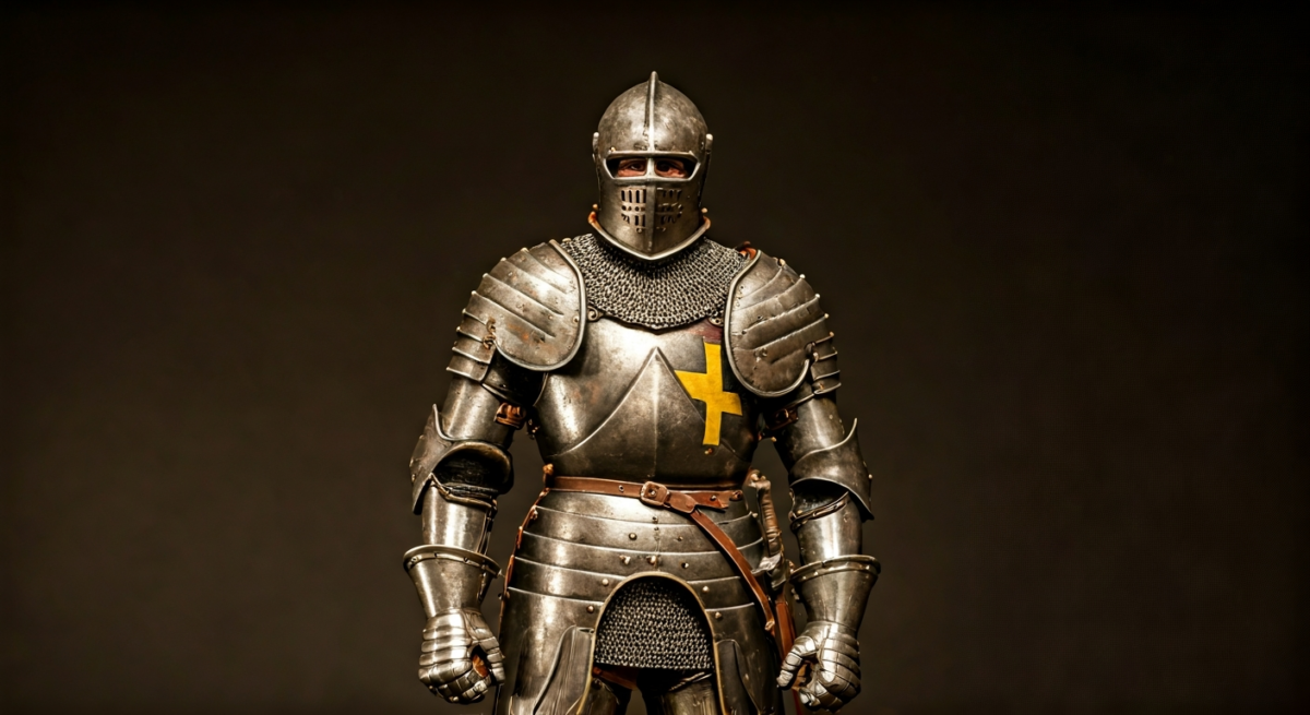Armatura Medievale in Miniatura: Figurini per Appassionati di Storia — modello in scala