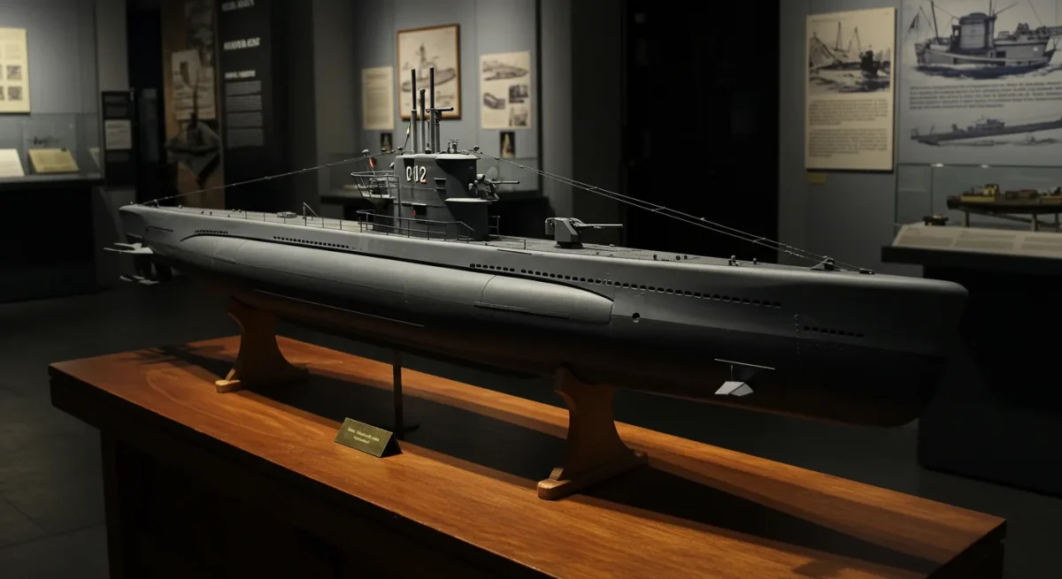 Sommergibile Enrico Toti: Modellismo Navale Sottomarino Italiano — modello in scala