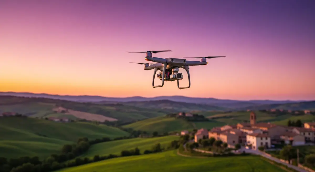 Patentino ENAC e Regole per Volare con i Droni in Italia — modello in scala